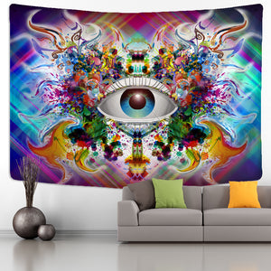 Das kreative Auge - Wandtuch - Wand-Magie