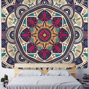 Mandala Indisch -  - Wand-Magie