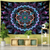 Blauviolett Mandala -  - Wand-Magie