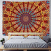 Mandala Rot Orange -  - Wand-Magie