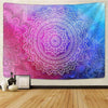 Magenta Blau Mandala -  - Wand-Magie