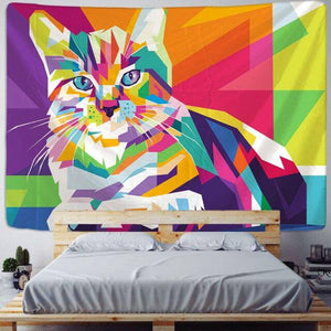 Bunte Katze -  - Wand-Magie