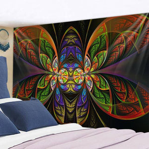 Schmetterling Mandala -  - Wand-Magie